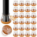 32pcs Chair Leg Covers, Noise-Reducing Felt Pads for Floor Protection, Furniture Accessories